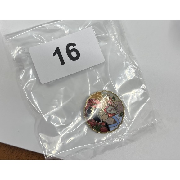 Vintage Cloisonné Enamel Brooch Statement Pendant Chinoiserie Style - Picture 8 of 8